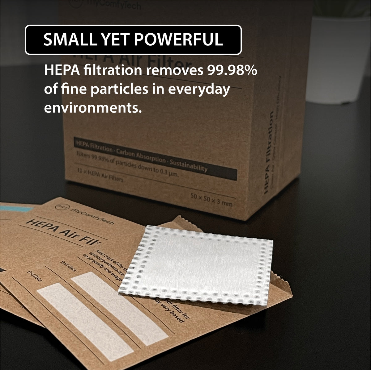 MyComfyTech HEPA Air Filter, 10-Pack
